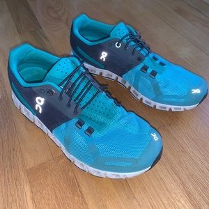 On cloud running shoes